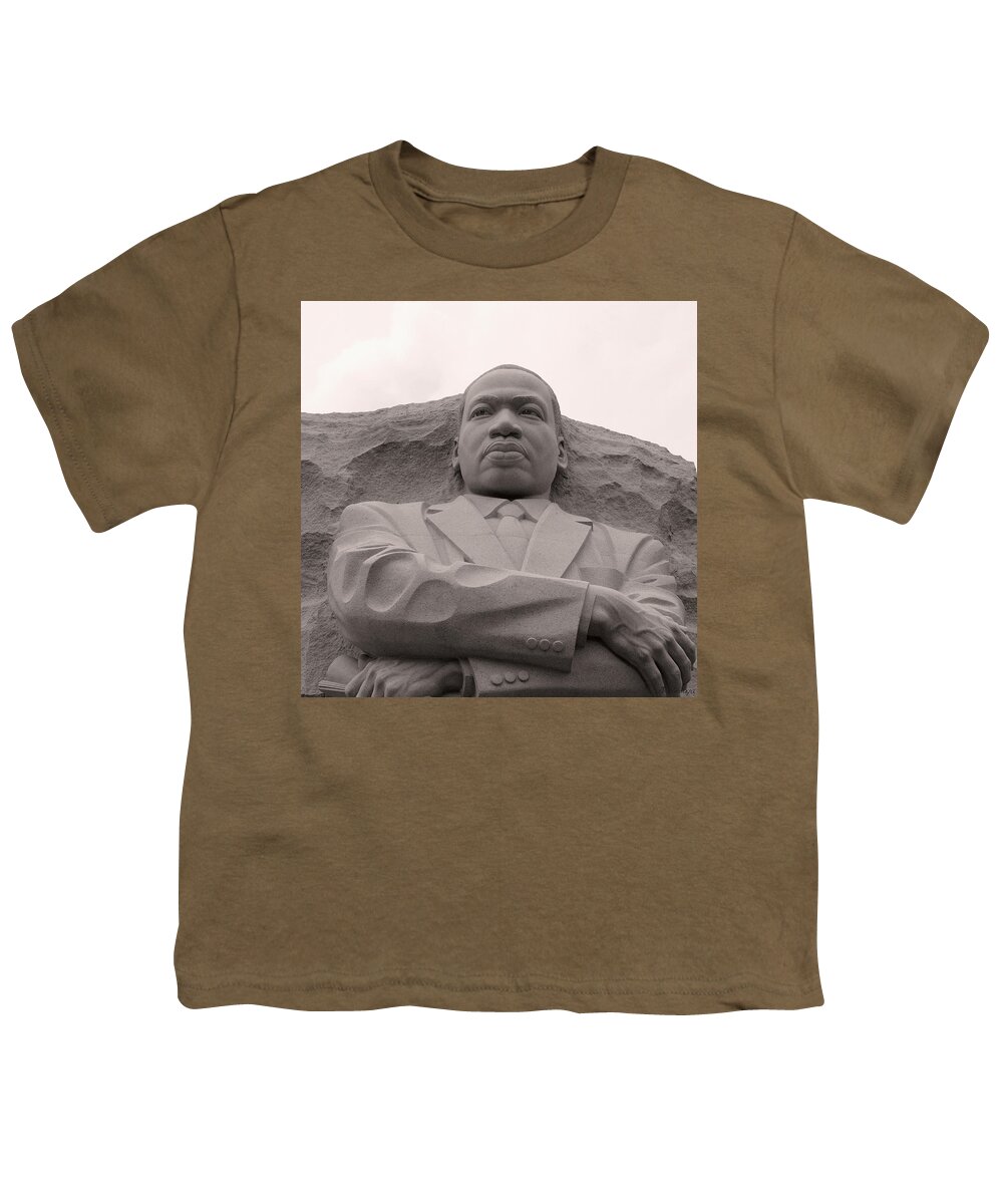 Martin Luther King Jr Youth T-Shirt featuring the photograph Mlk Jr.1 by Joseph Hedaya