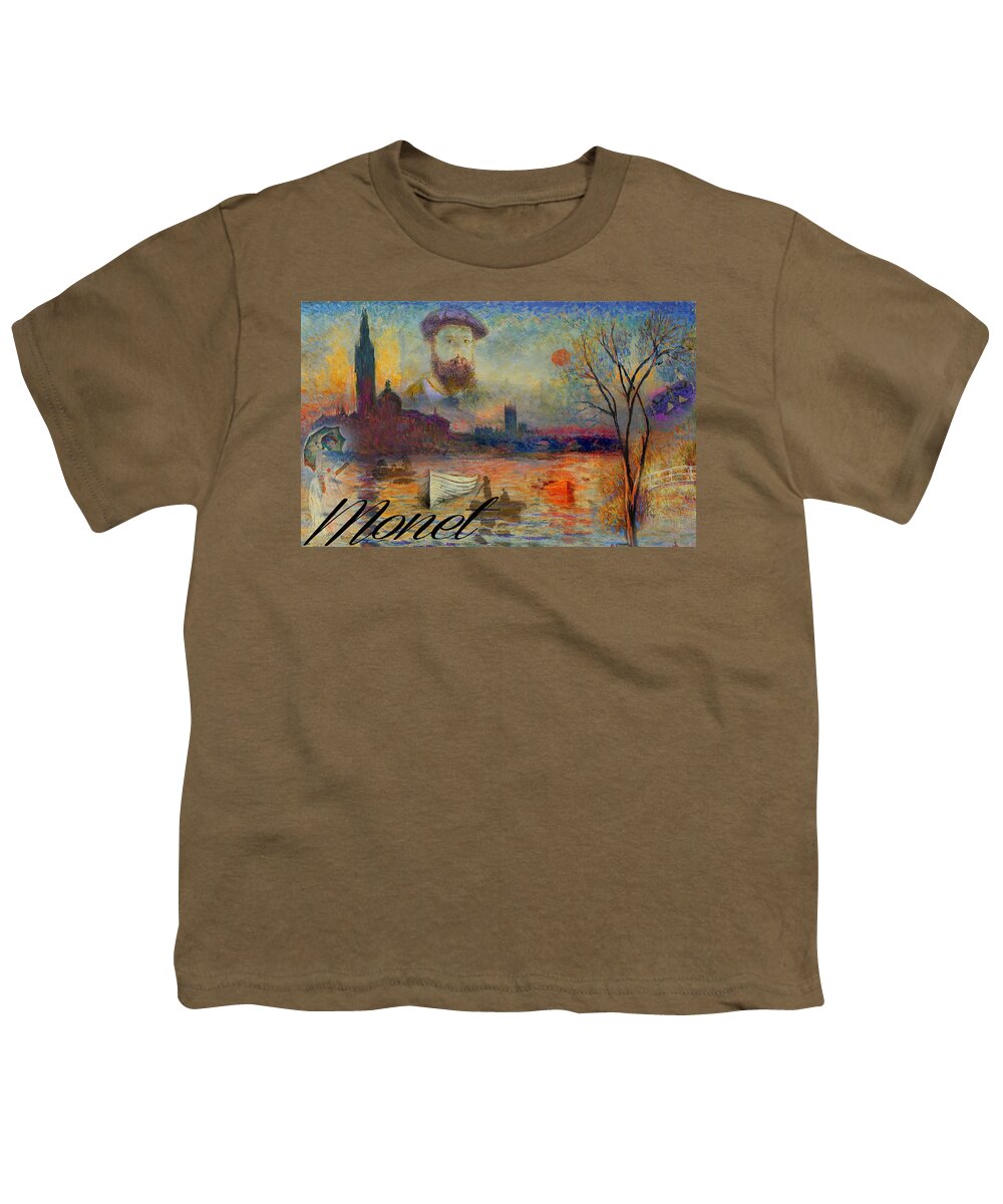 Monet Youth T-Shirt featuring the photograph Monet-esque by Greg Sharpe