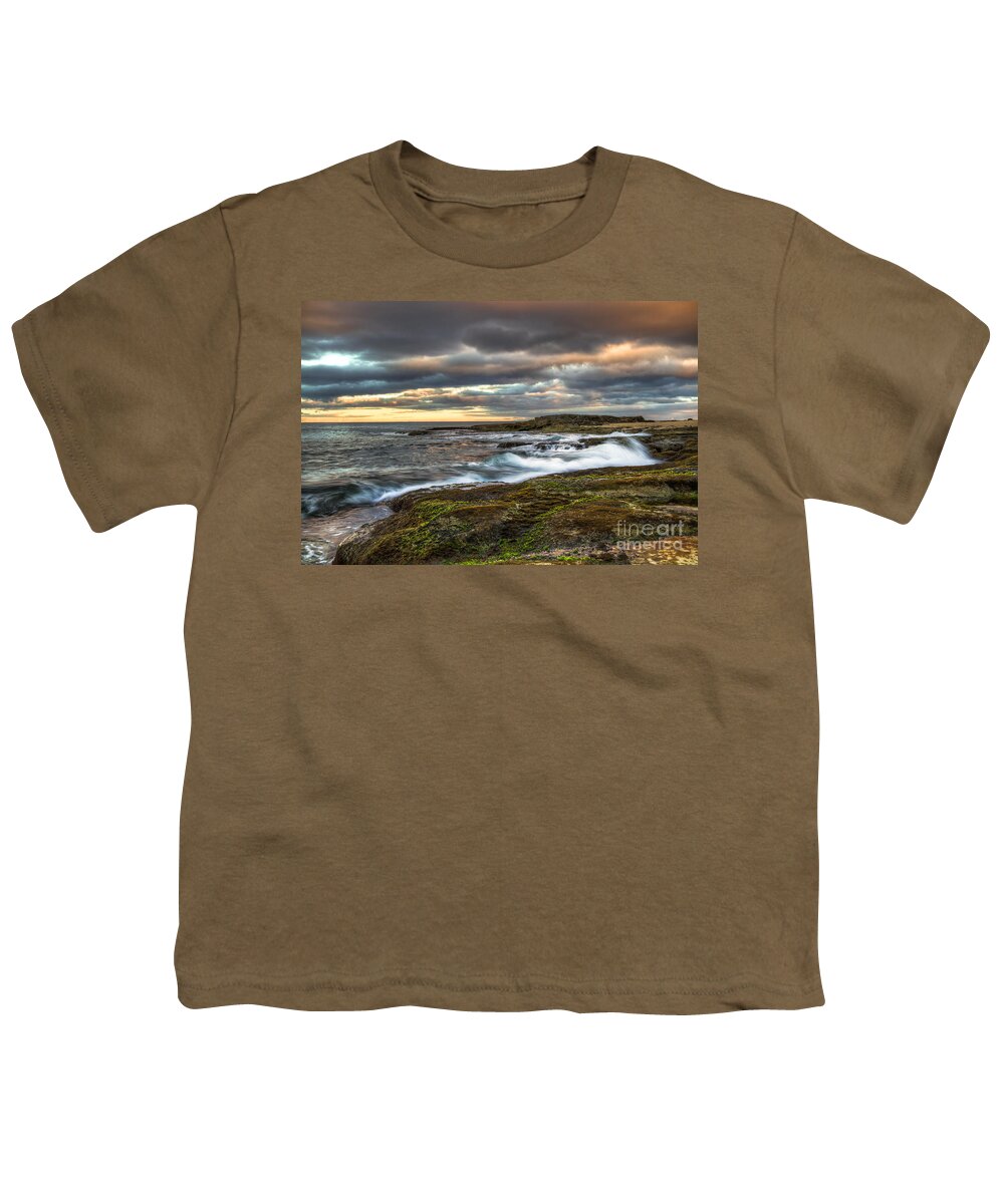 Surf Youth T-Shirt featuring the photograph Morning Tide by Anthony Michael Bonafede