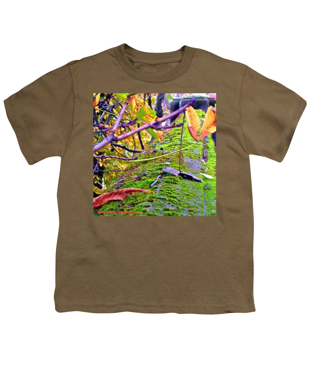 Instanaturelover Youth T-Shirt featuring the photograph Moss - Life In Oregon! If You Stand by Anna Porter