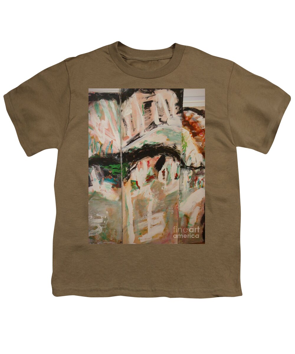 Time Youth T-Shirt featuring the painting Nostalgies Of Venice by Fereshteh Stoecklein