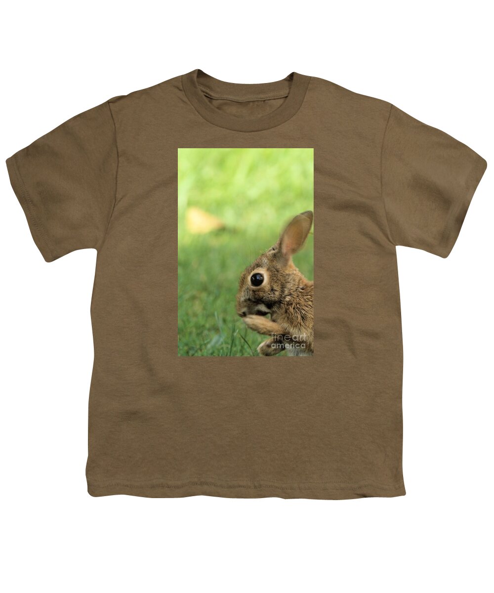 Bunny Youth T-Shirt featuring the photograph Oh My Easter is Almost Here by John Harmon