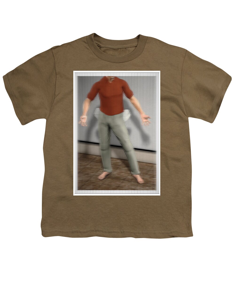 Lenticular Youth T-Shirt featuring the photograph Portrait of the Artist Through His Lenses by Peter J Sucy