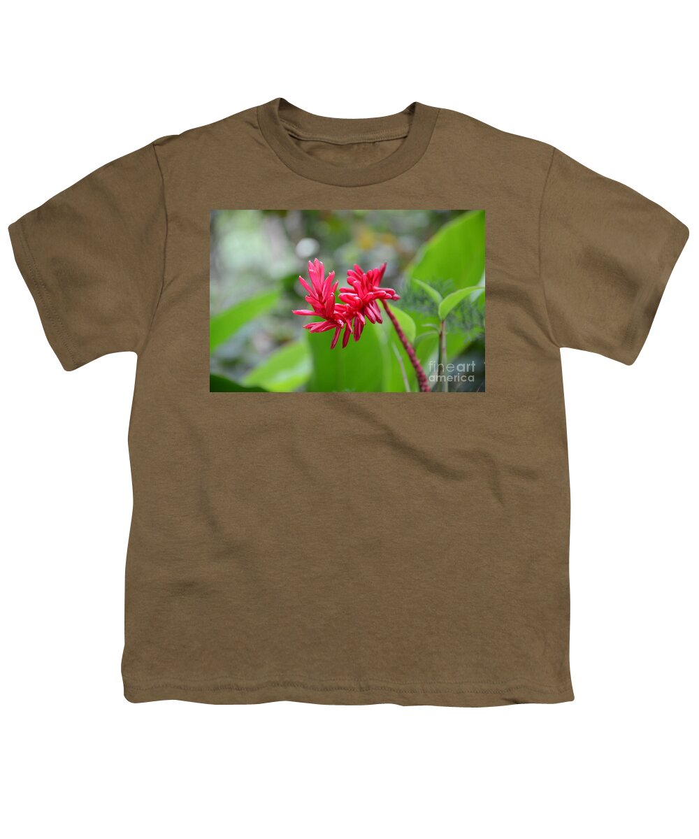 Red Ginger Youth T-Shirt featuring the photograph Red Ginger by Laurel Best