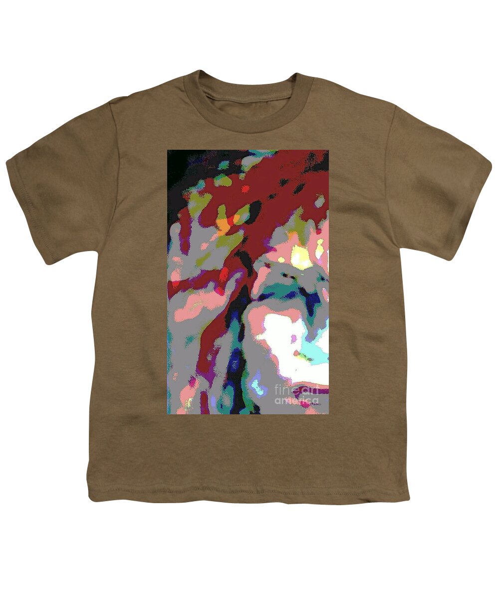 Enlightened Youth T-Shirt featuring the mixed media She Has Found Her Way by Jacqueline McReynolds