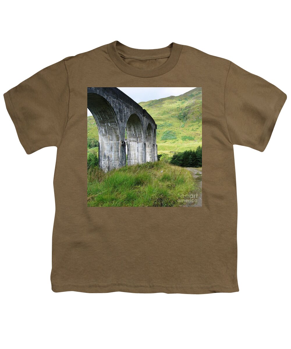 Scottish Highlands Youth T-Shirt featuring the photograph Shelter by Denise Railey