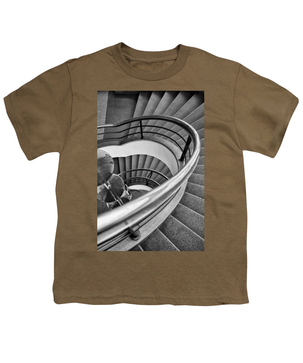 De La Warr Youth T-Shirt featuring the photograph Steps by Nigel R Bell