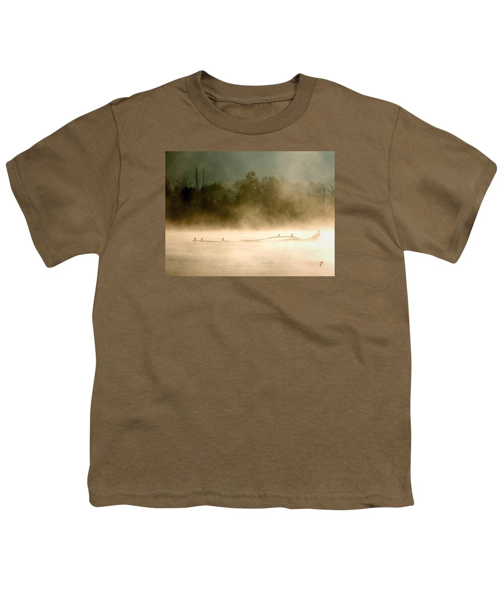 Sunrise Youth T-Shirt featuring the photograph Sunrise over the lake - 4 by RicardMN Photography
