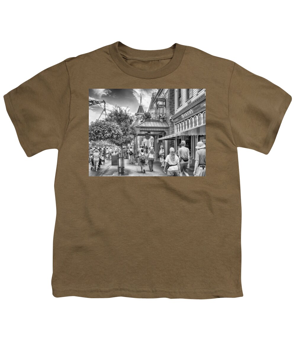 Disney Youth T-Shirt featuring the photograph The Bakery by Howard Salmon