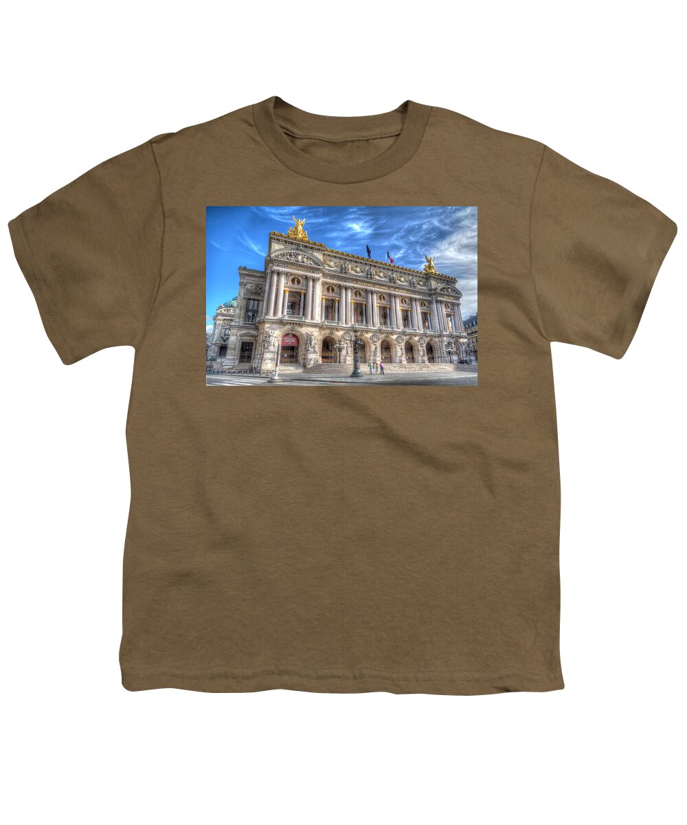 2012 Youth T-Shirt featuring the photograph The Palais Garnier by Tim Stanley