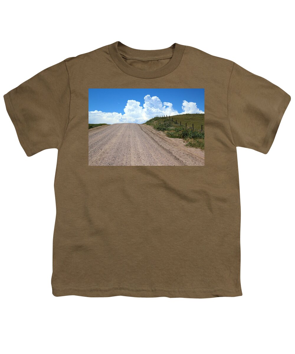 Road Youth T-Shirt featuring the photograph The Road To Nowhere by Shane Bechler