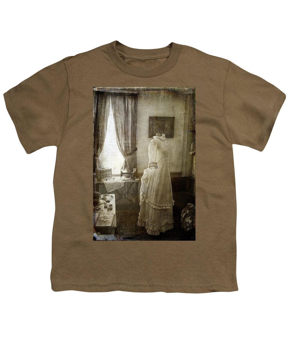 Cindi Ressler Youth T-Shirt featuring the photograph The Sewing Room by Cindi Ressler