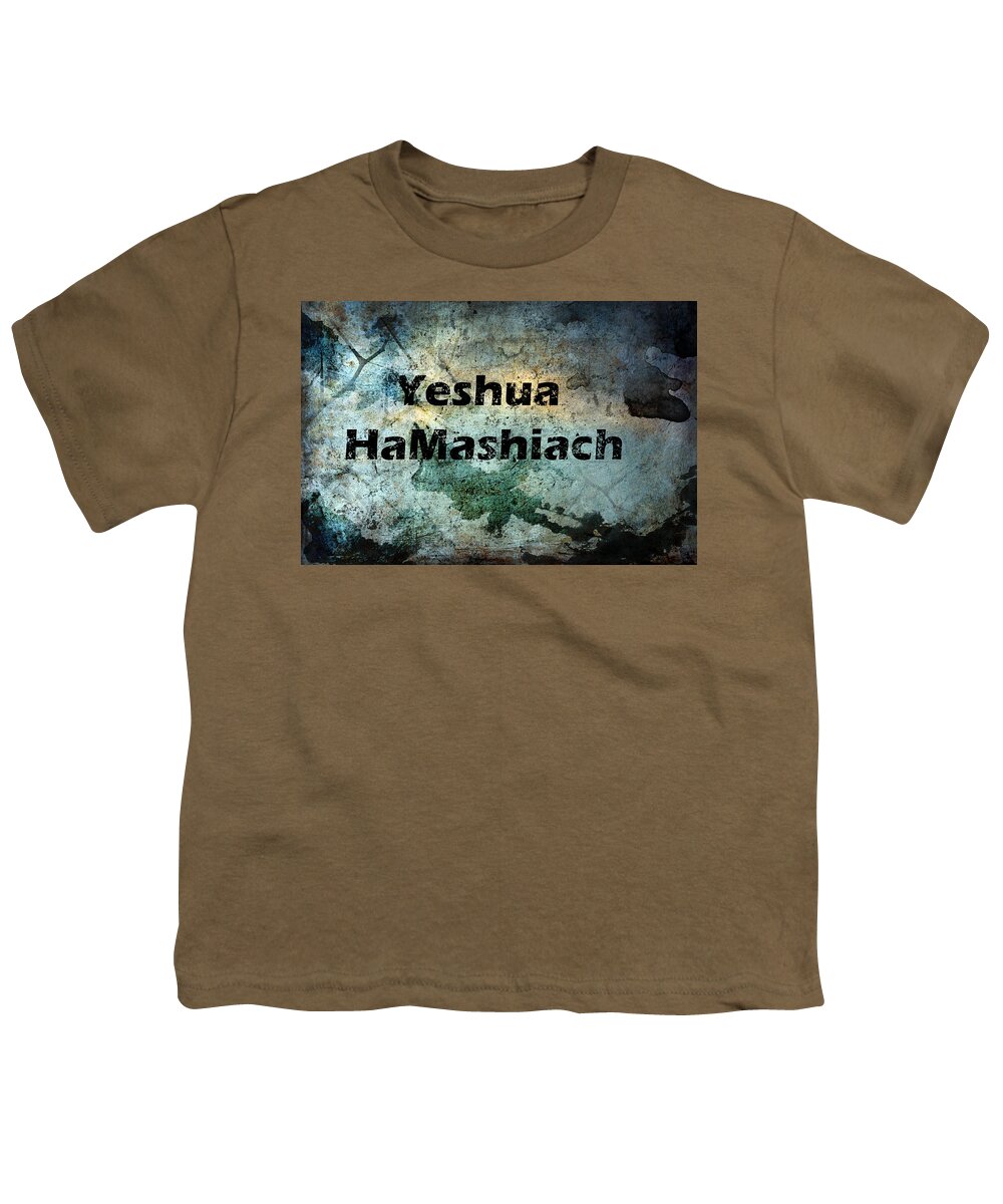 Yeshua Hamashiach Youth T-Shirt featuring the photograph Yeshua HaMashiach by Kathy Clark