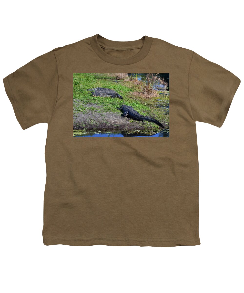 Grassy Waters Preserve Youth T-Shirt featuring the photograph 29- Snaggletooth and Friend by Joseph Keane