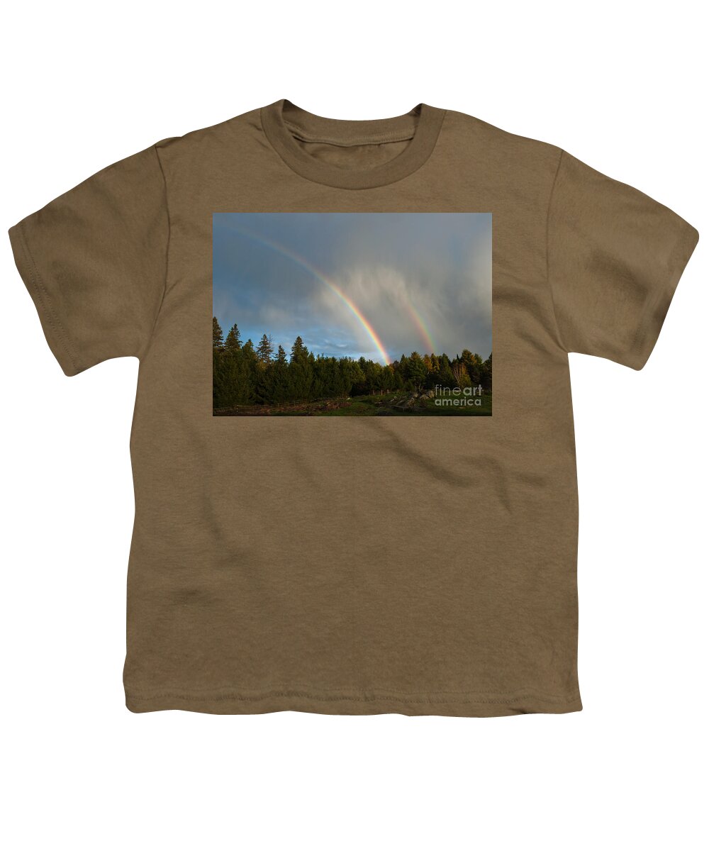 Rainbow Youth T-Shirt featuring the photograph Double Blessing by Cheryl Baxter
