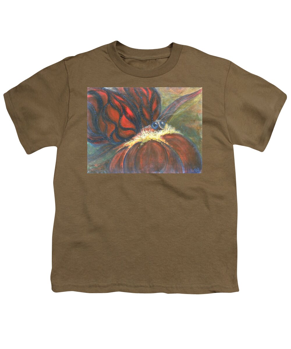 Fancy Youth T-Shirt featuring the painting Fancy Awakens by Sheri Lauren