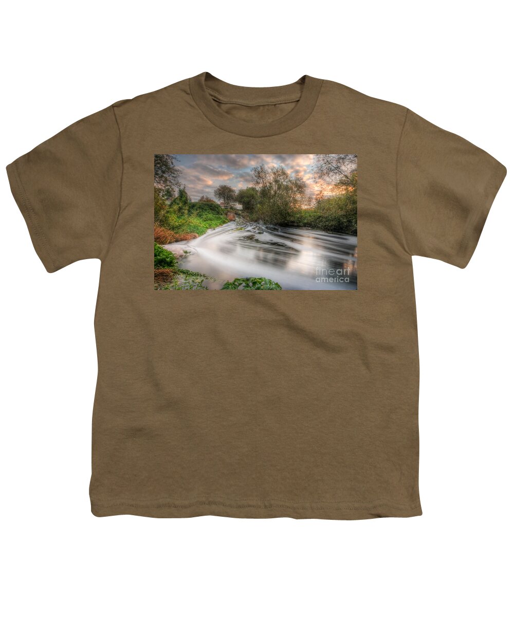 Hdr Youth T-Shirt featuring the photograph Gush Forth 3.0 by Yhun Suarez