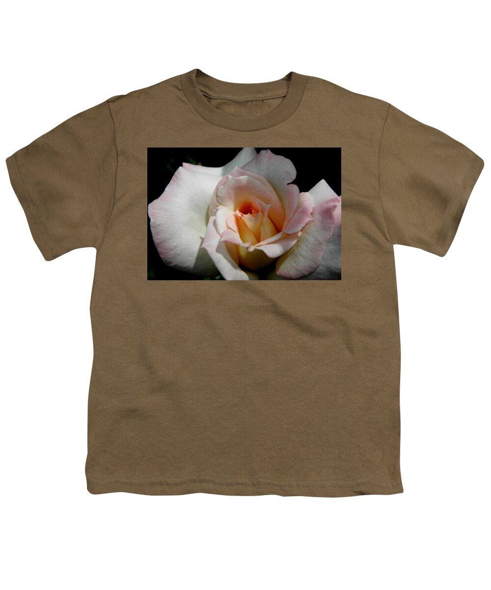 Rose Youth T-Shirt featuring the photograph My Secret Rose by Kim Galluzzo