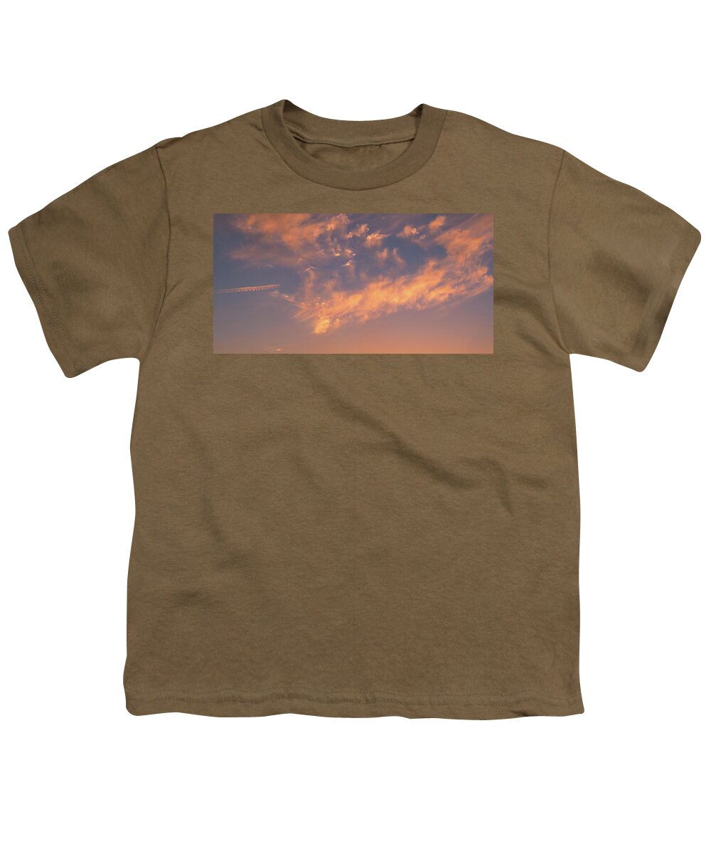 Landscape Youth T-Shirt featuring the photograph Sunset over the Moscow River by Michael Goyberg