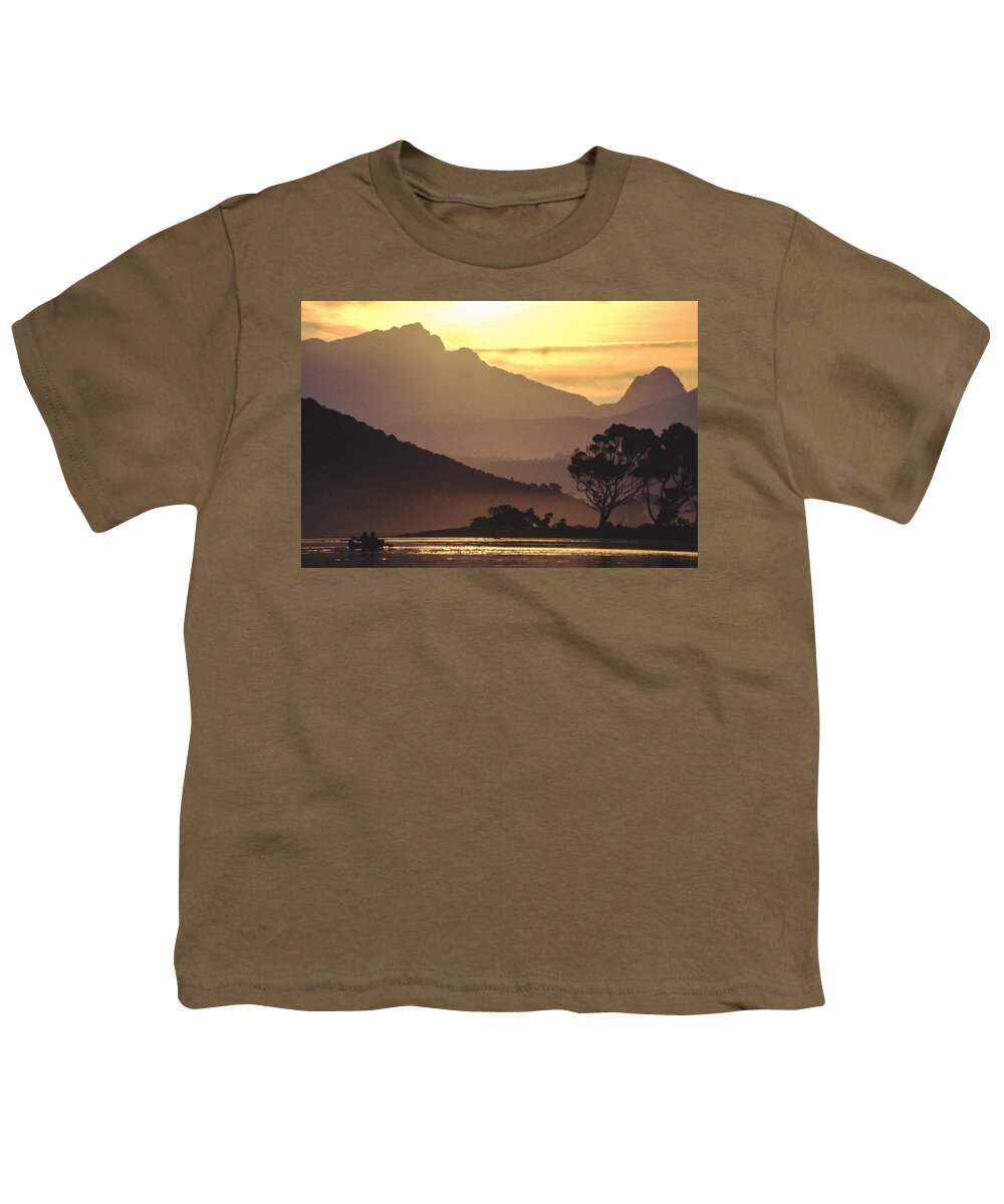 Sunset Youth T-Shirt featuring the photograph Tranquility by Alistair Lyne