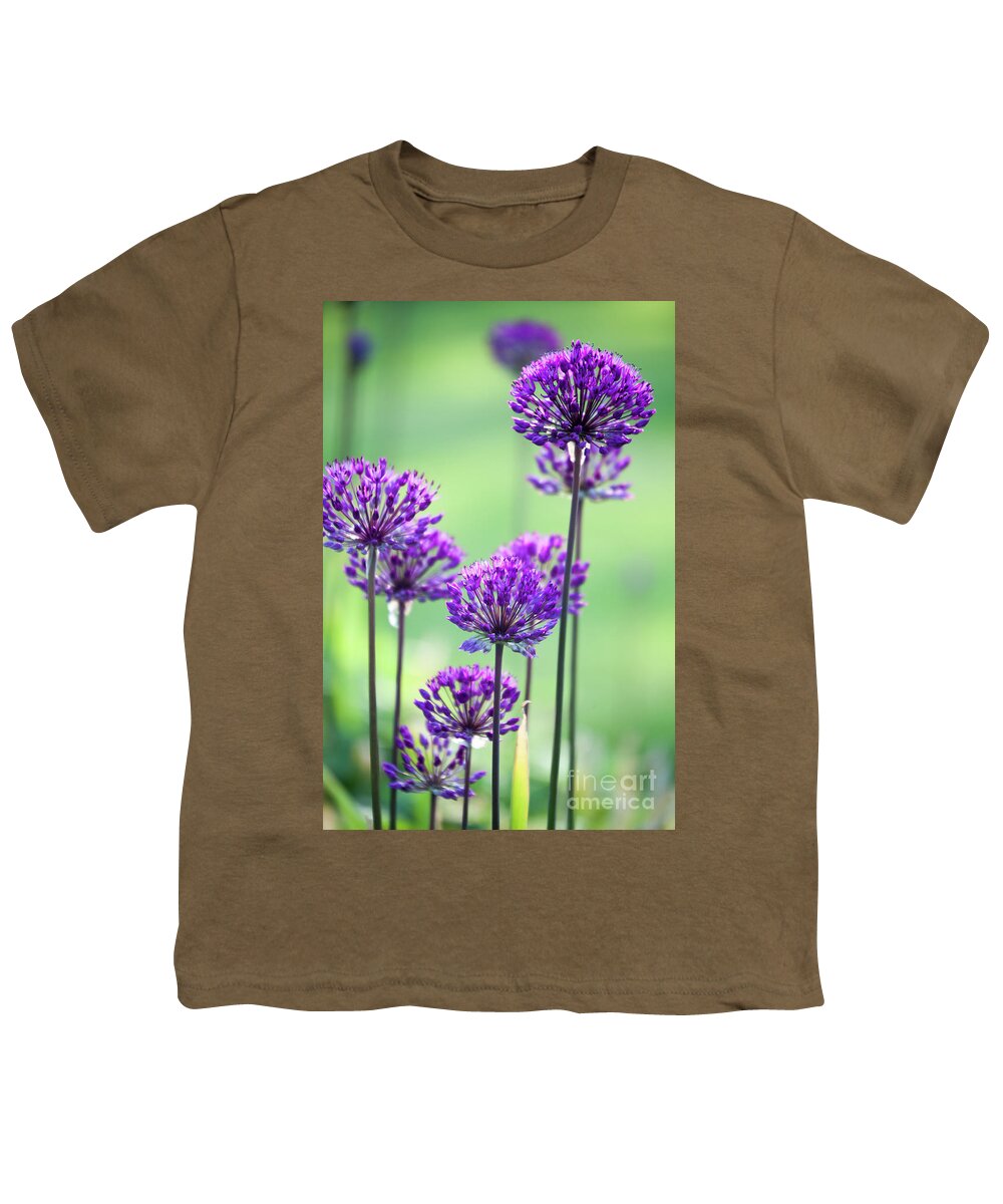 Garden Youth T-Shirt featuring the photograph Allium #1 by Kati Finell