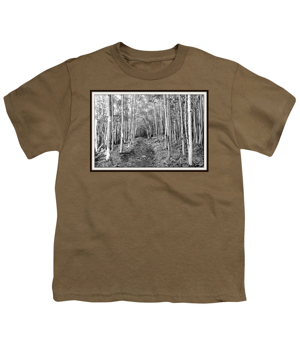 Aspen Youth T-Shirt featuring the photograph Aspen Forest #1 by Farol Tomson