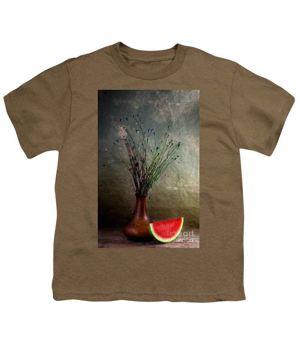 Still-life Youth T-Shirt featuring the photograph Autumn Still Life #1 by Nailia Schwarz
