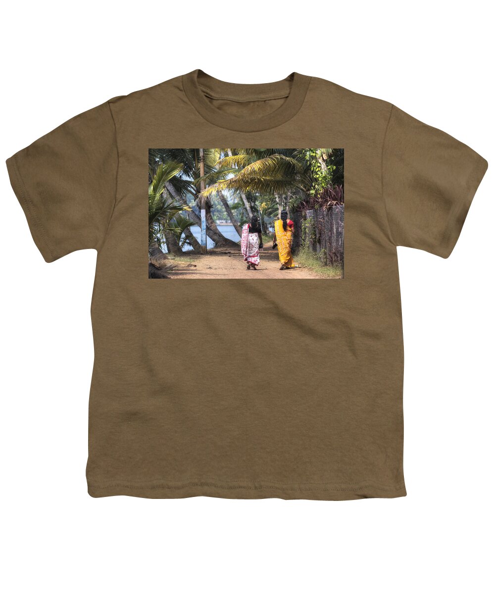 Alappuzha Youth T-Shirt featuring the photograph Backwaters Kerala - India #1 by Joana Kruse