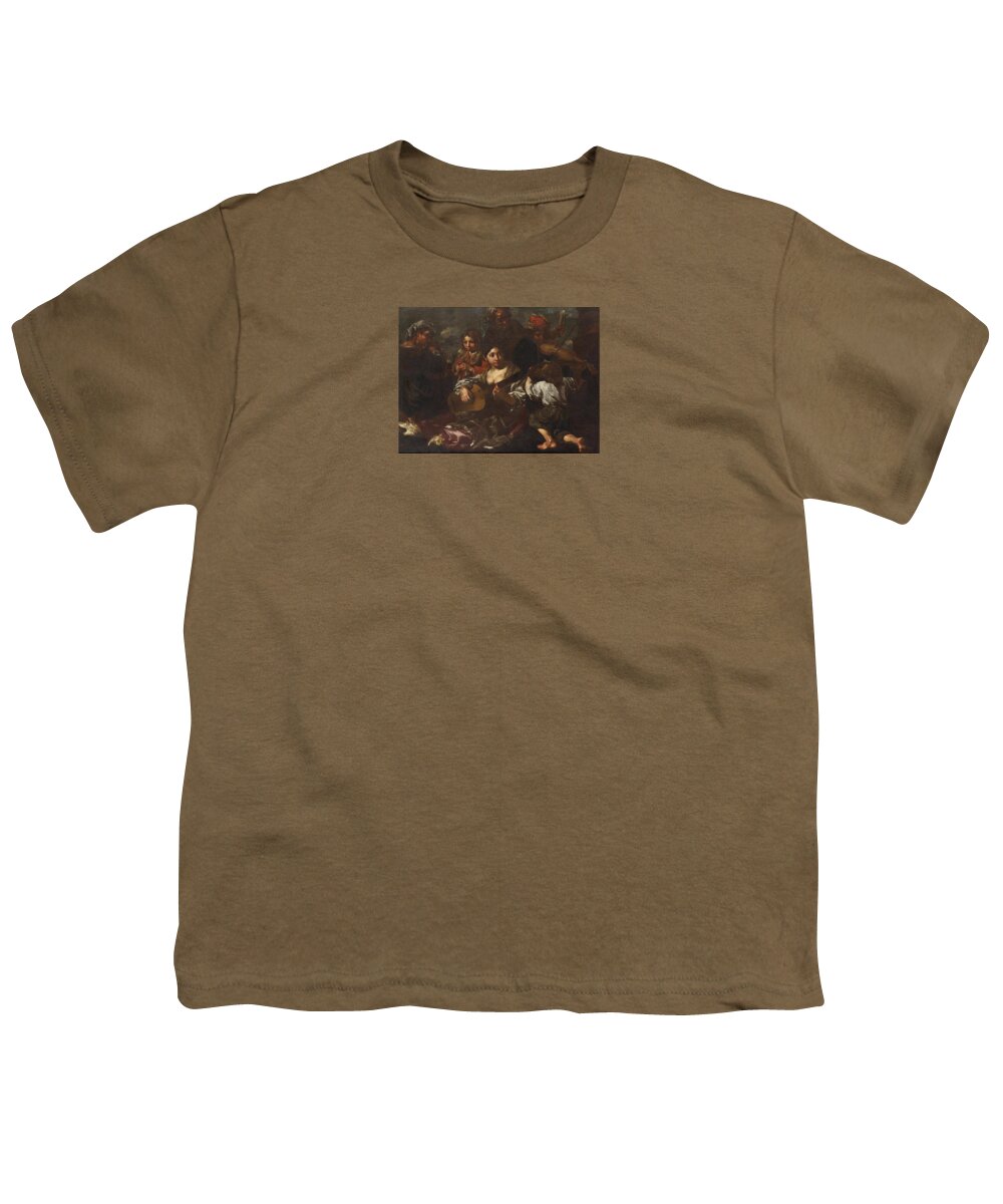Bernhard Keil Youth T-Shirt featuring the painting Concerto Campestre #1 by MotionAge Designs