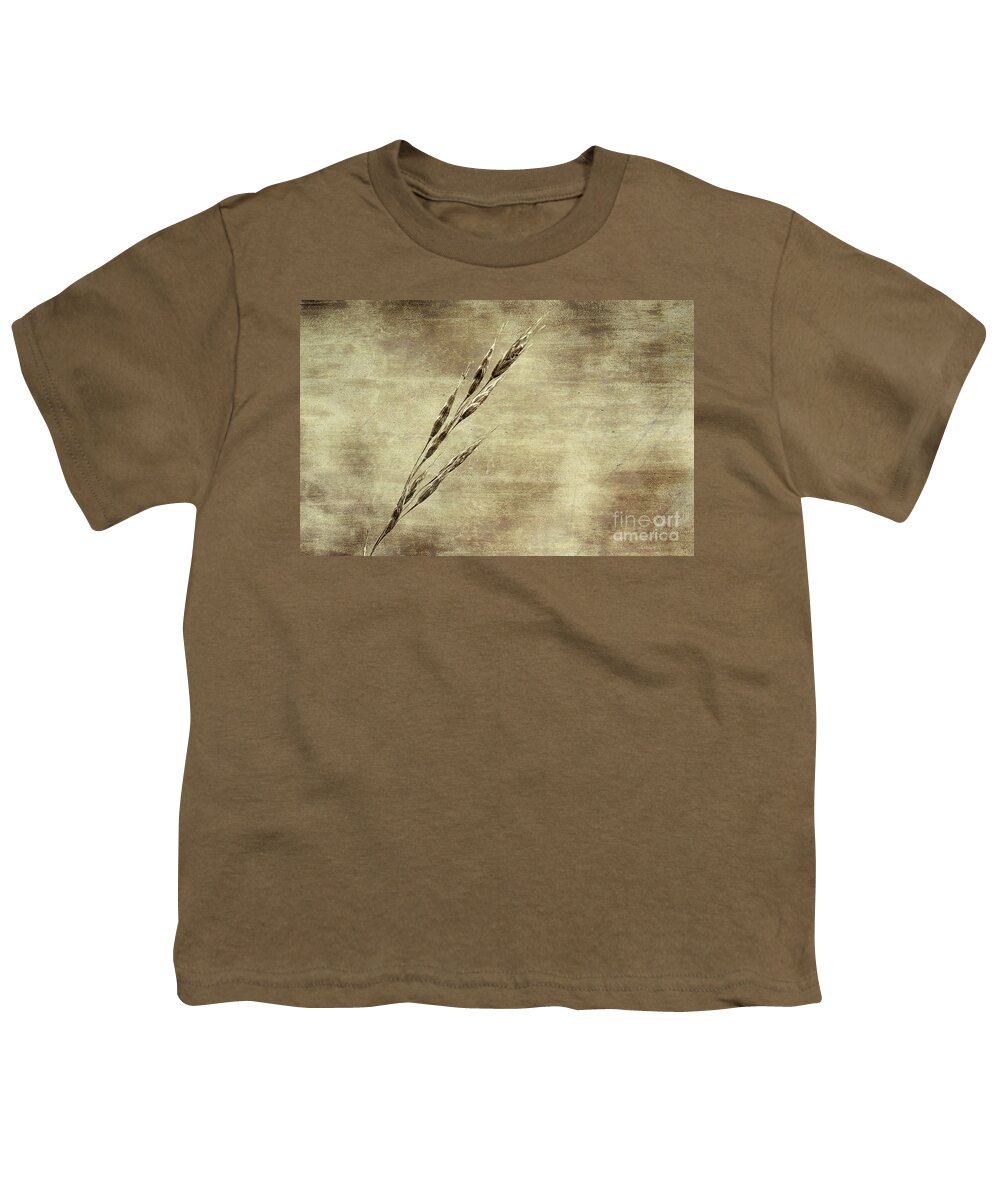 Grass Youth T-Shirt featuring the photograph Grass Seeds #2 by Les Palenik