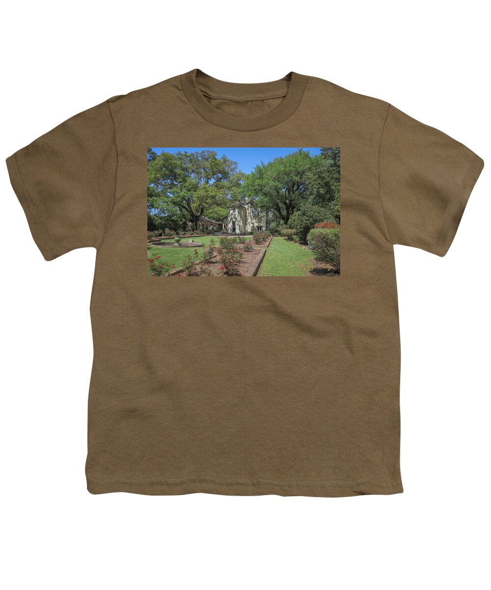 Ul Youth T-Shirt featuring the photograph Heyman House Garden 5 #1 by Gregory Daley MPSA