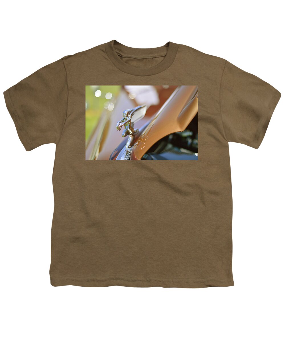 Classic Youth T-Shirt featuring the photograph 1942 Packard Art by Pamela Patch