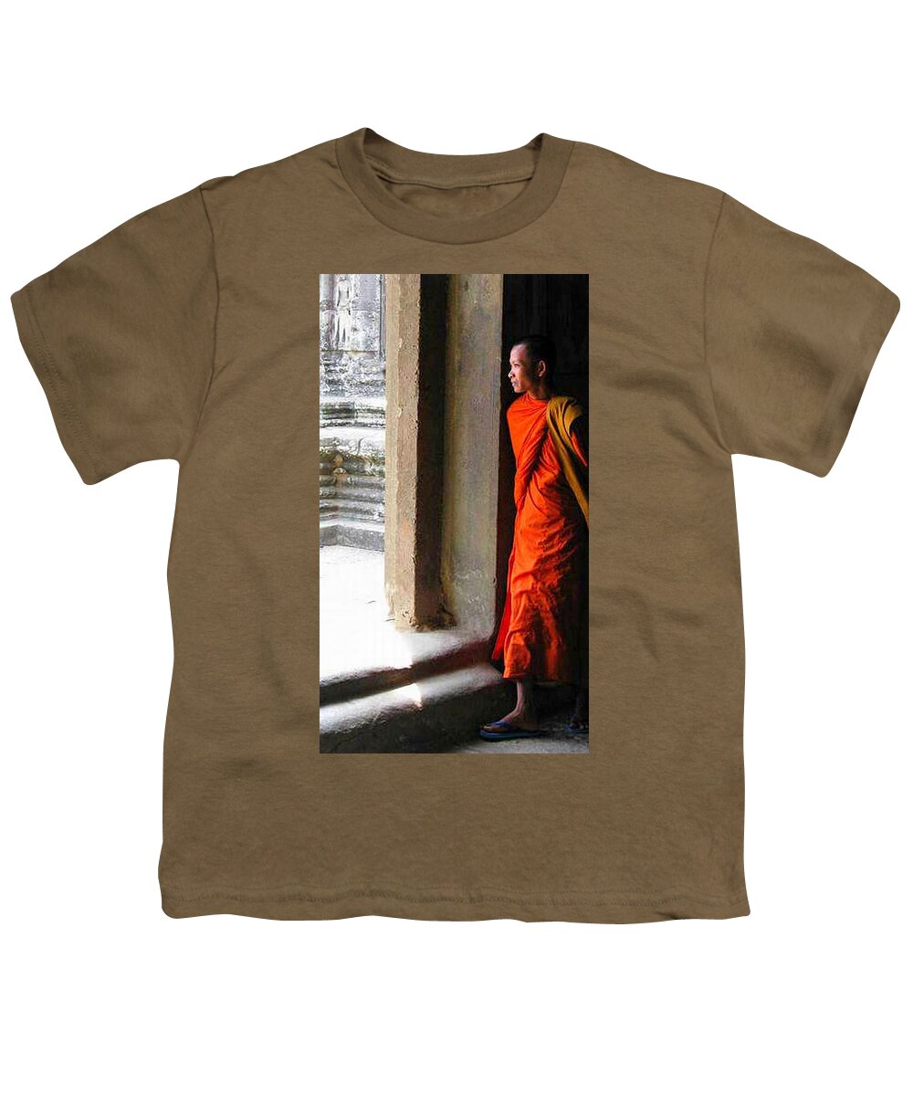 Youth T-Shirt featuring the photograph Angkor Wat-Cambodia #2 by Duncan Davies