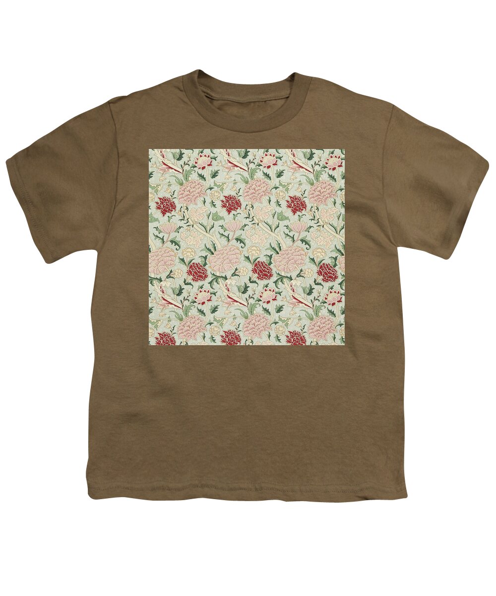 William Morris Youth T-Shirt featuring the painting Cray #1 by William Morris