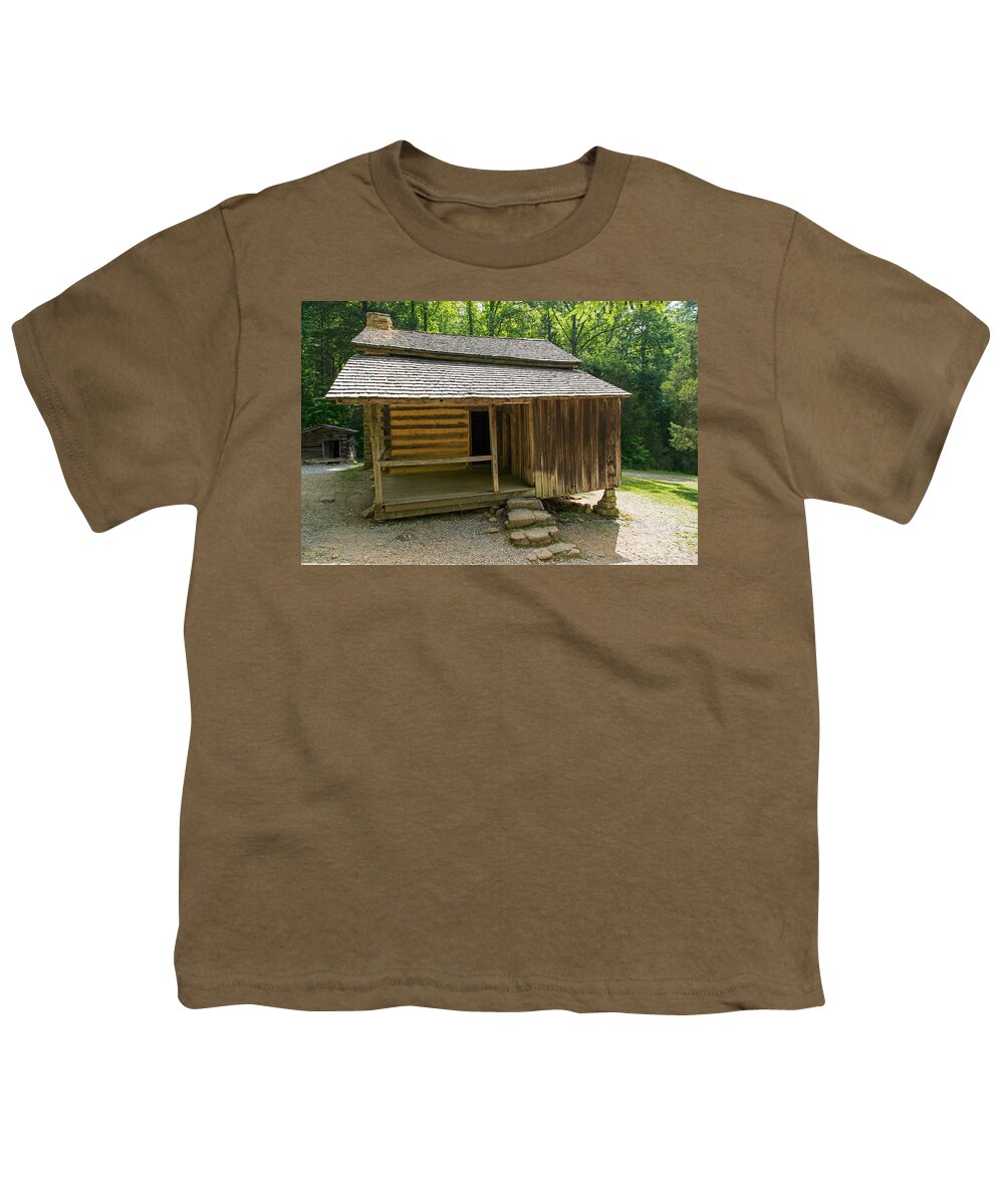 Cades Cove Youth T-Shirt featuring the photograph Elijah Oliver Place by Fred Stearns