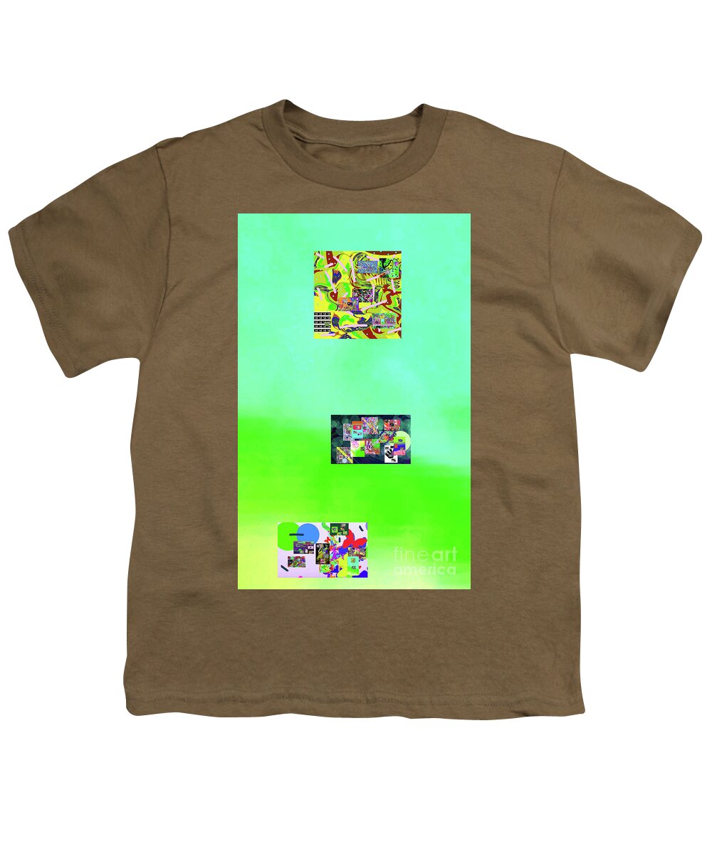 Walter Paul Bebirian Youth T-Shirt featuring the digital art 9-12-2015habcdefghijklmnopqrt by Walter Paul Bebirian