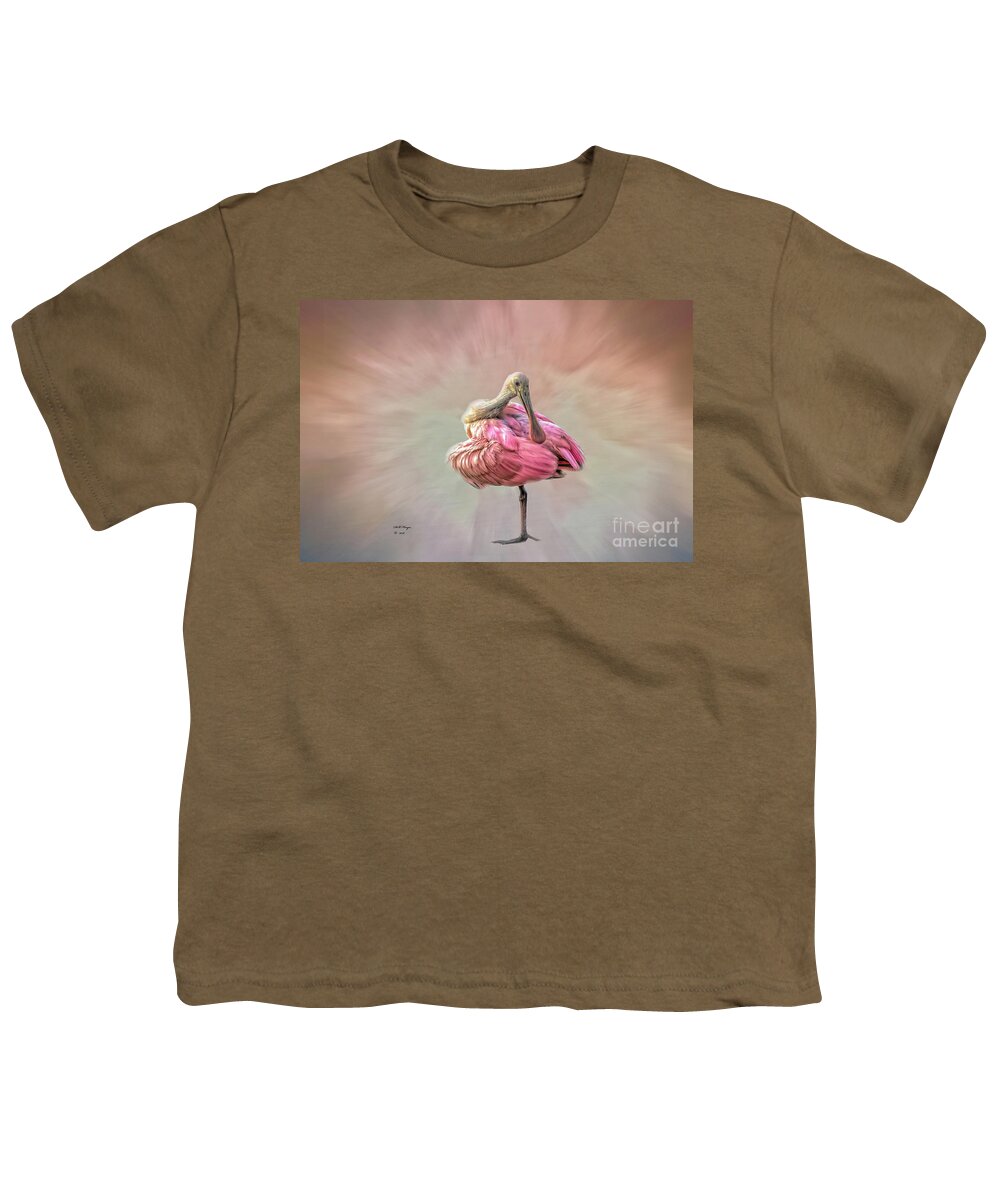 Birds Youth T-Shirt featuring the photograph A Mother Nature's Masterpiece by DB Hayes