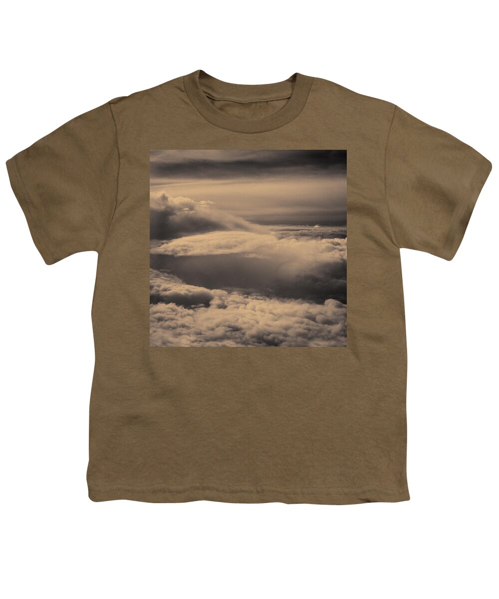 Above The Clouds Youth T-Shirt featuring the photograph Above the clouds by Peter V Quenter