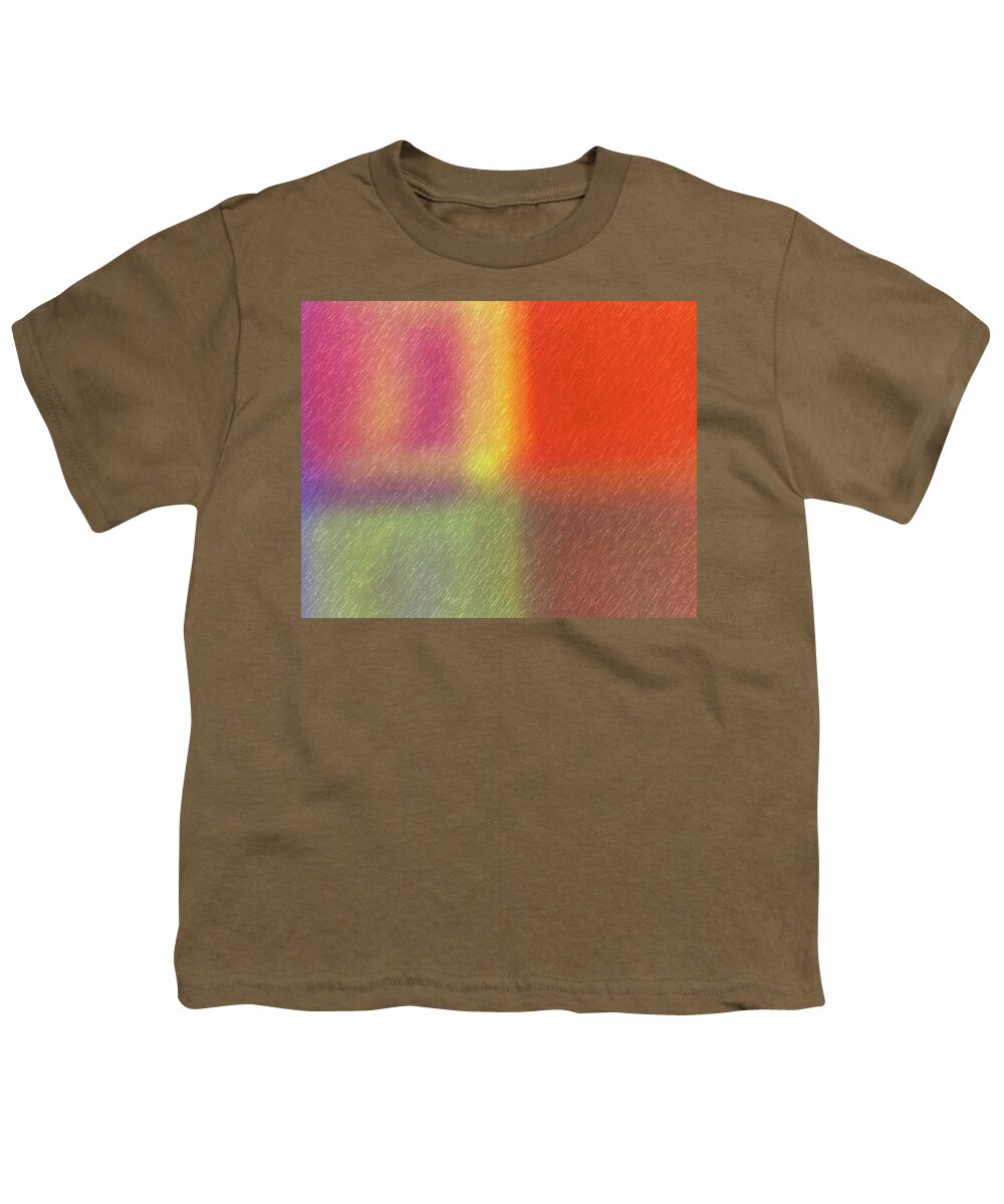 Abstract Youth T-Shirt featuring the digital art Abstract 5791 by Steve DaPonte