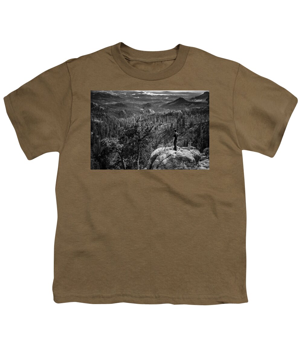 South Dakota Youth T-Shirt featuring the photograph Needles Point South Dakota by Jason Moynihan