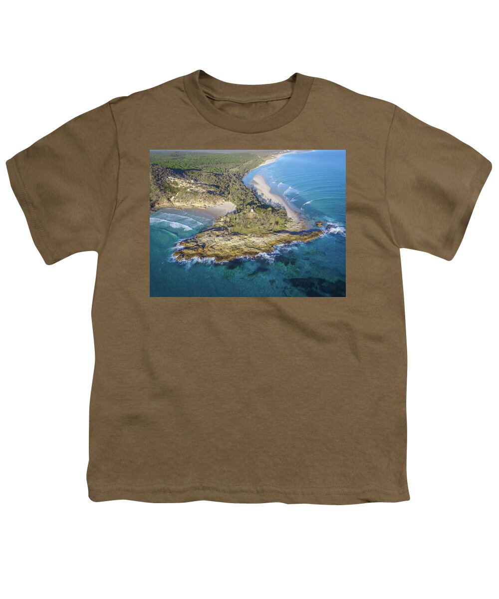 kompliceret modtage pakistanske Aerial view of North Point, Moreton Island Youth T-Shirt for Sale by Keiran  Lusk