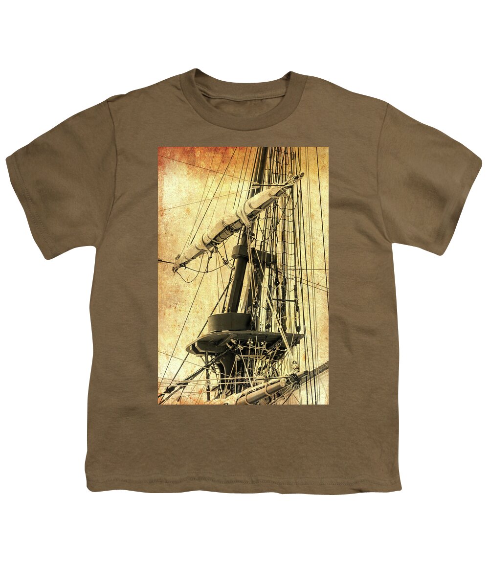 Cleveland Youth T-Shirt featuring the photograph Ahoy Mate by Stewart Helberg