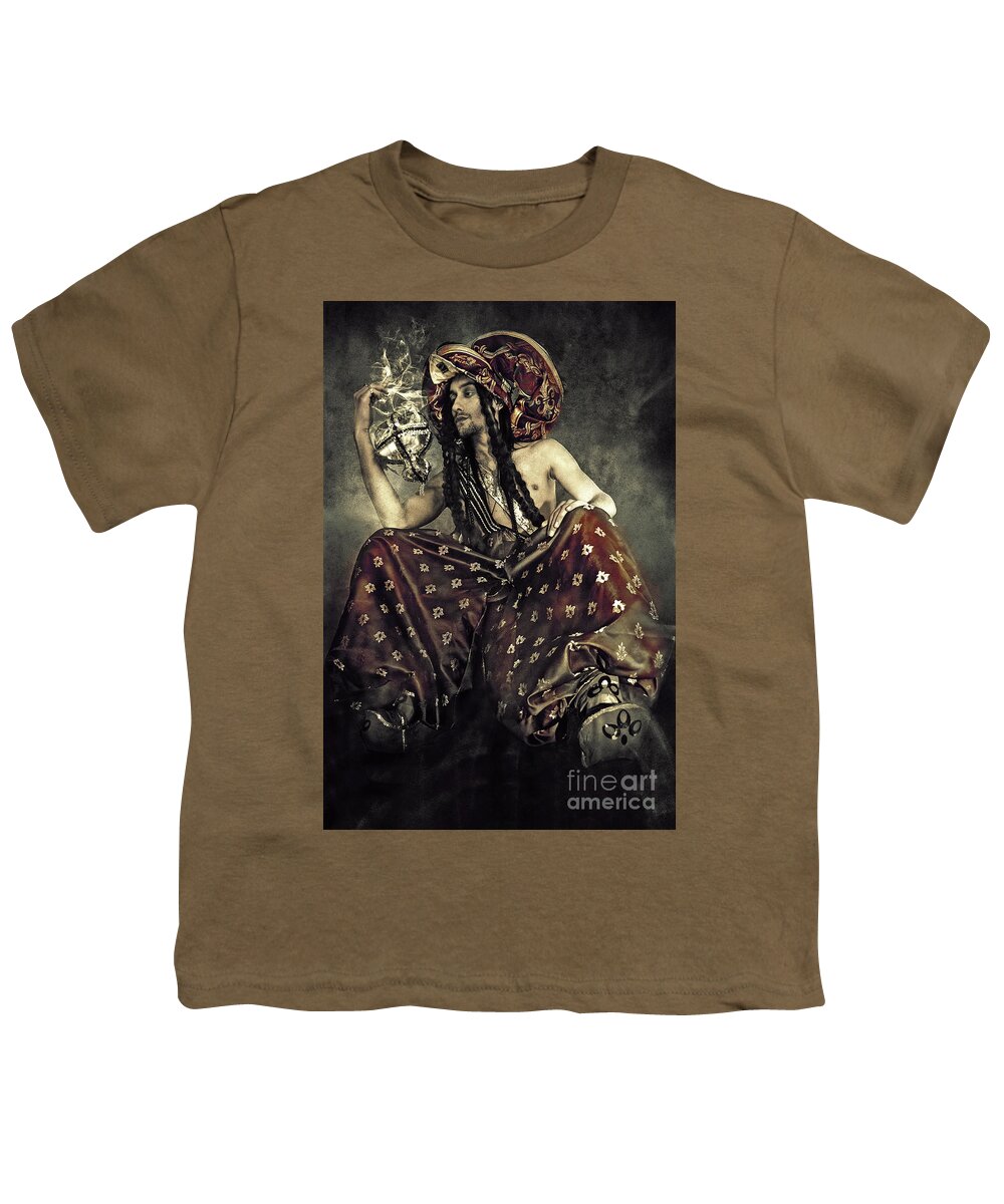 Art Photography Youth T-Shirt featuring the photograph Aladdin art photography by Dimitar Hristov