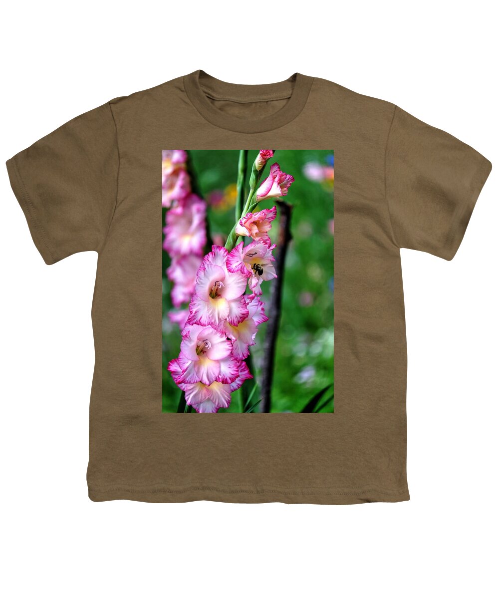 Amaryllis Flower Youth T-Shirt featuring the photograph Amaryllis by Ronda Ryan