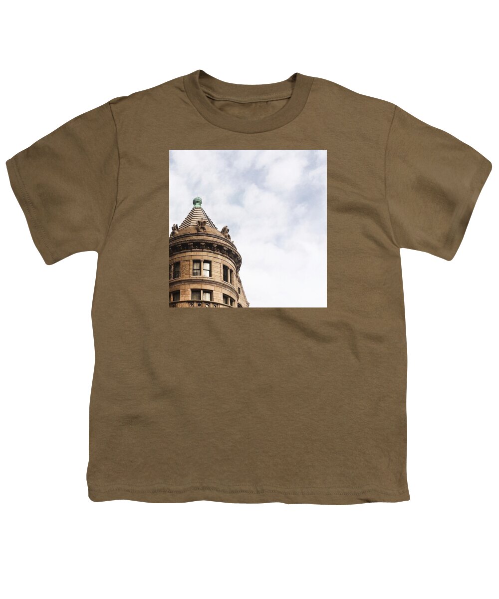 New York City Youth T-Shirt featuring the photograph American Museum of Natural History by Sophie Jung