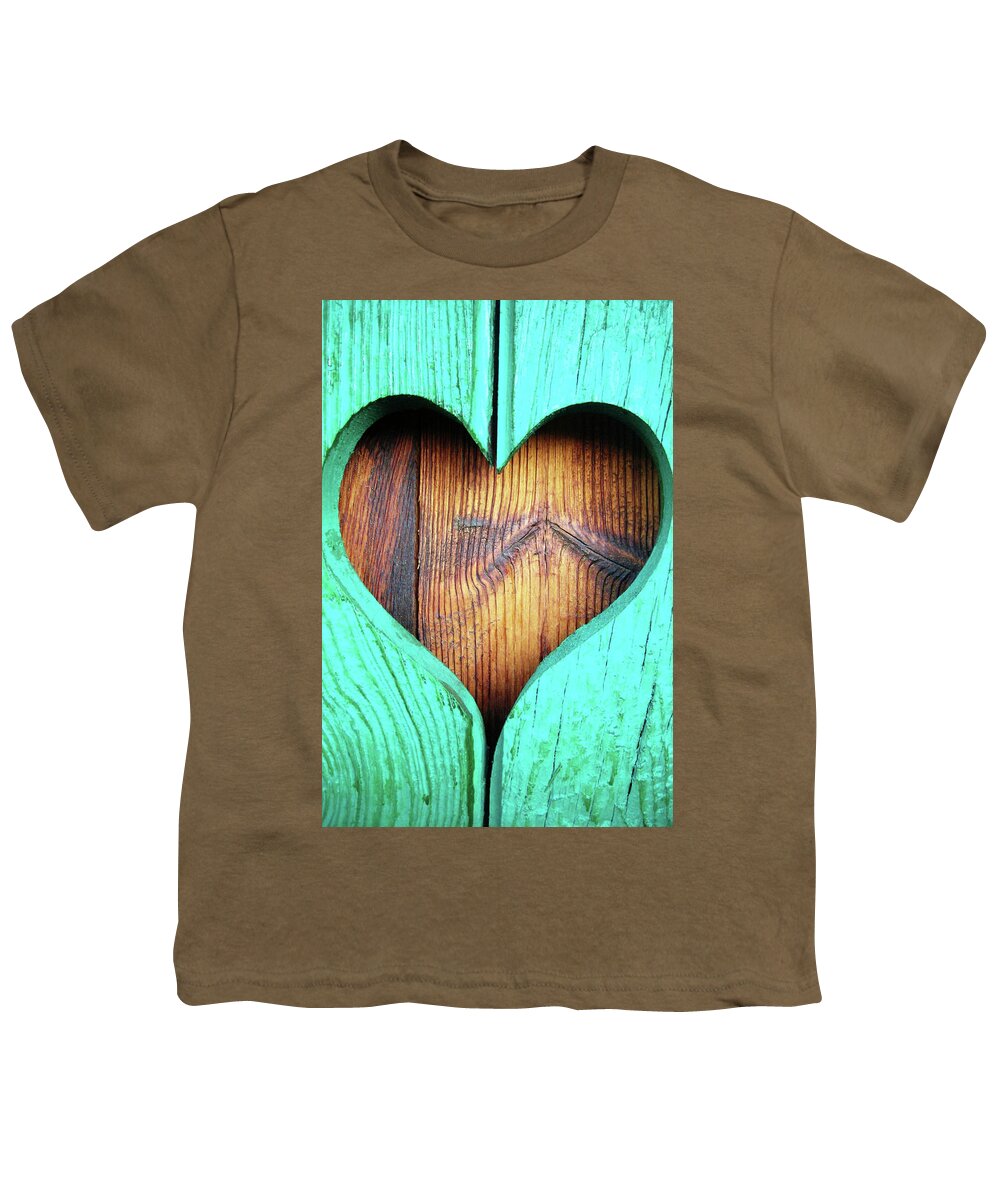 Heart Youth T-Shirt featuring the photograph Amor ... by Juergen Weiss
