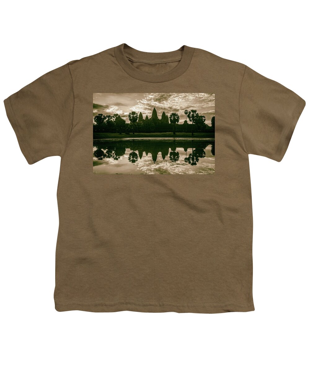 Angkor Youth T-Shirt featuring the photograph Angkor by Stephen Stookey