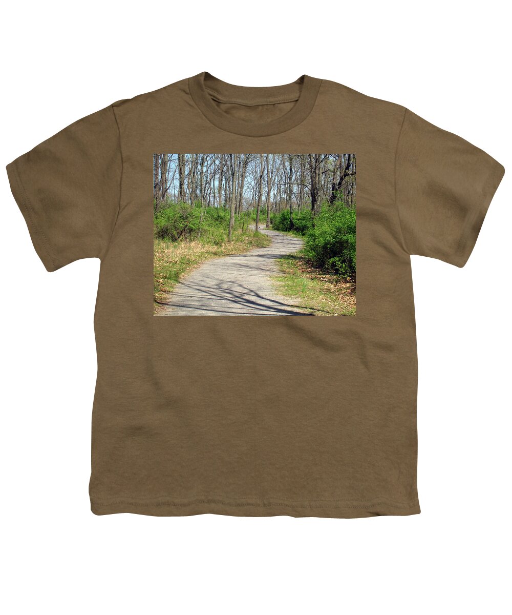 Landscape Youth T-Shirt featuring the photograph Around the next Bend by George Jones
