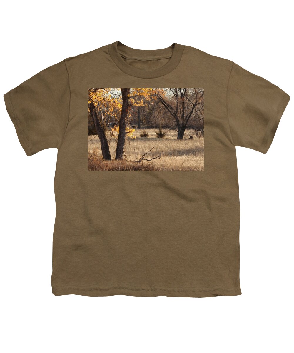 Bill Kesler Photography Youth T-Shirt featuring the photograph Shades Of Autumn by Bill Kesler