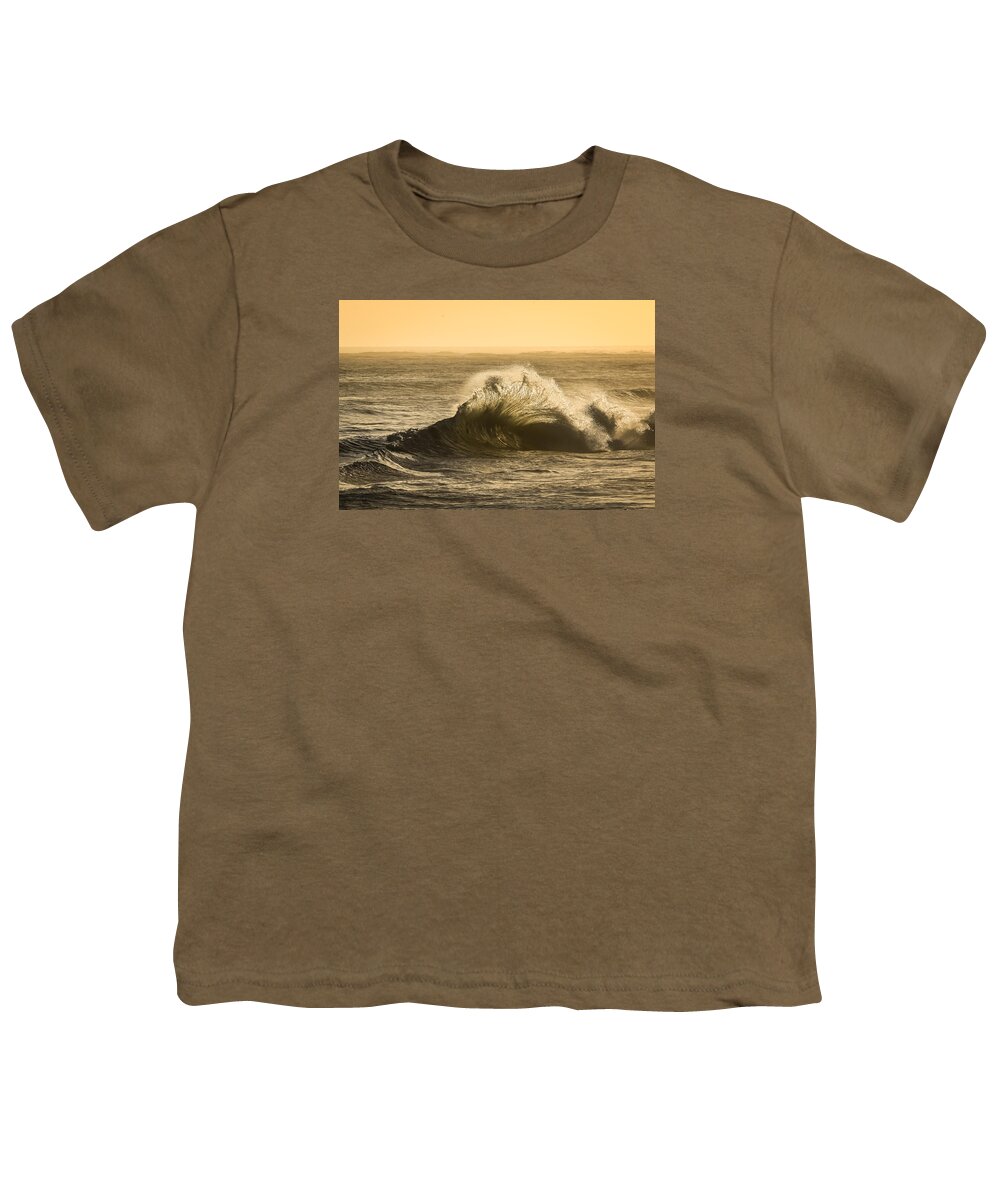 Ocean Youth T-Shirt featuring the photograph Backwash 7 by Zach Brown